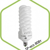 Изображение Лампа энергосберегающая SPIRAL-econom 80Вт Е40 6500К ASD